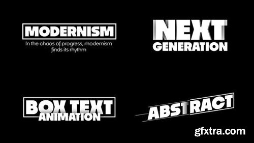 Videohive Title Animations 52229560 Videohive Title Animations 52229560