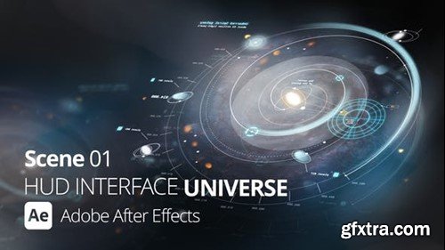 Videohive HUD Interface Universe Scene 01 Ae 52221275