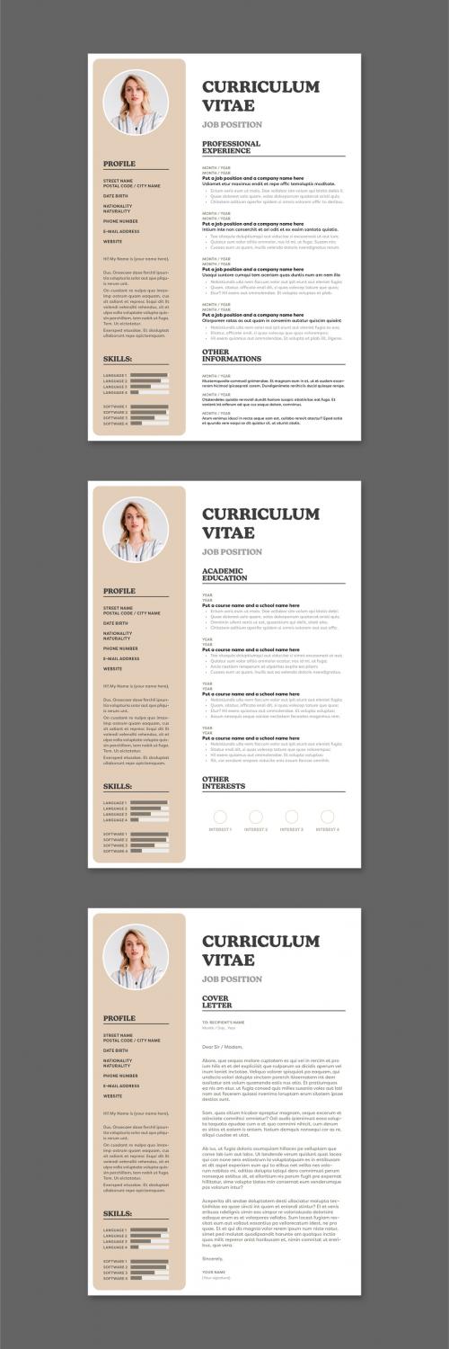 Curriculum Vitae Resume Layout