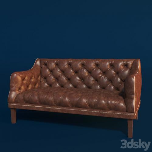 Sofa with buttons