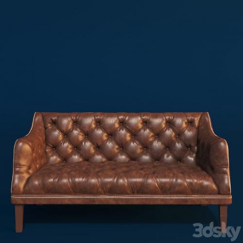 Sofa with buttons