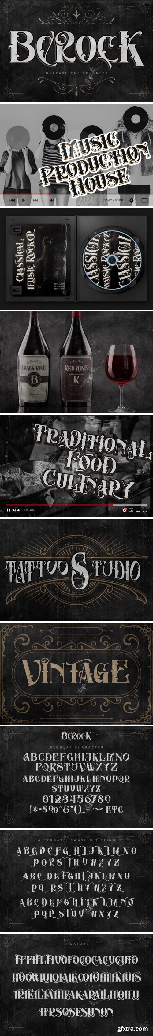 Berock Font