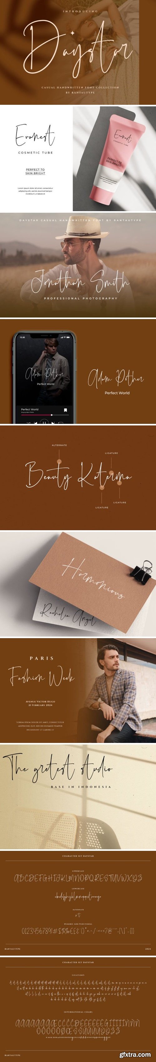 Daystar Font