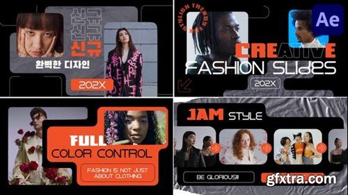 Videohive Creative Fashion Slides for After Effects 52180139