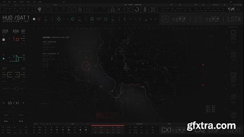 Videohive HUD Covert Operations Satellite 1 52038007