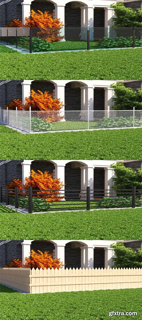 Fence Generator - 3dsMax MZP Script