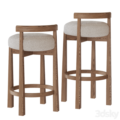 MIREN bar stools by Noho Home in two sizes