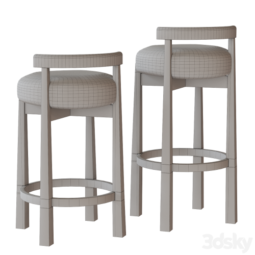 MIREN bar stools by Noho Home in two sizes