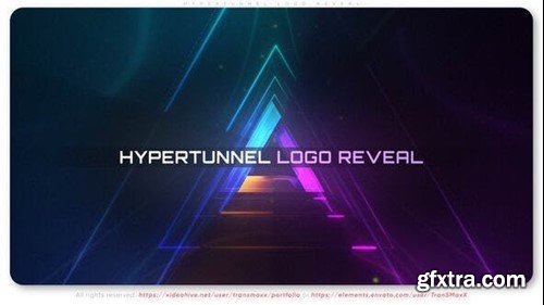 Videohive Hypertunnel Logo Reveal 52230330