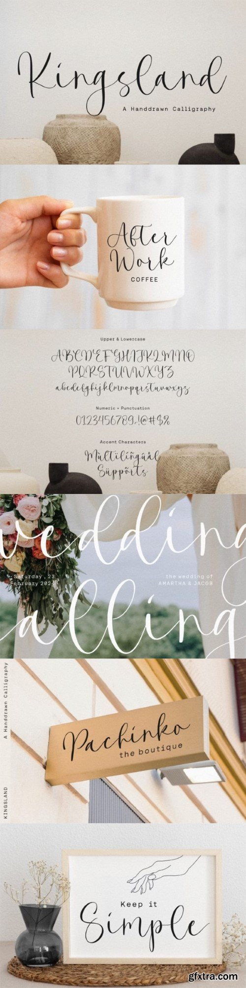 Kingsland Font