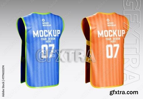 Training Soccer Vest Mockup 779653374