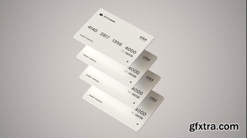 Videohive Credit Card Mockup 52229950