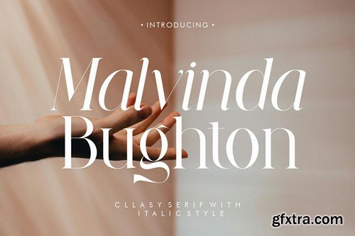 Malvinda Bughton Cllasy Serif With Italic H3HRHK4