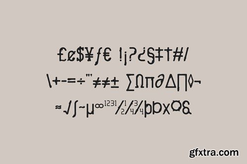 Rustic Endstory - Typewriter Font Duo GWPNG3H