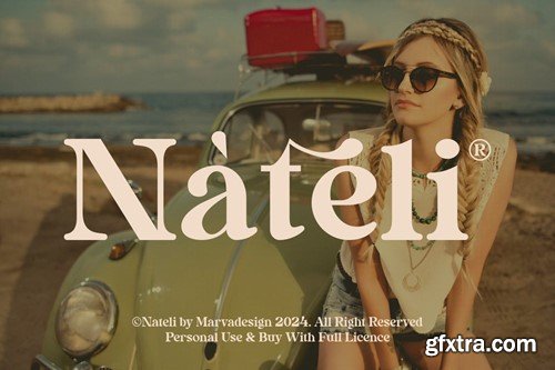Nateli - A Serif Display Font H7M4UKN