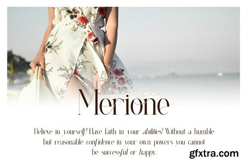 Evians Mirage Serif Font LTZMR5U