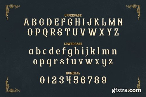 Reloigh - Western Display Typeface QGXYUDV