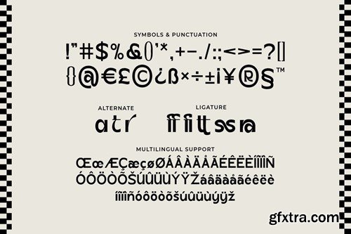 Retasse - Unique Display Typeface PFATQQR