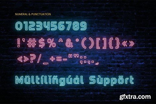 Neon Goodshine - Neon Display Font K4QUAPS Neon Goodshine - Neon Display Font K4QUAPS