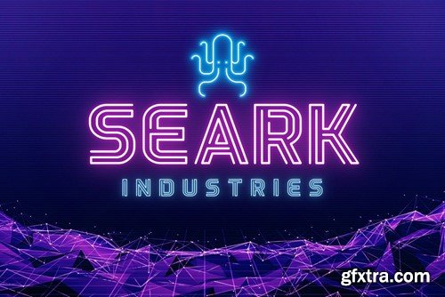 Neon Goodshine - Neon Display Font K4QUAPS Neon Goodshine - Neon Display Font K4QUAPS