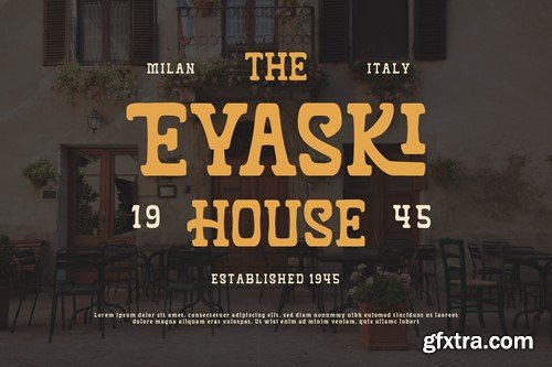 Zewkila - Retro Display Font XZ4C2PW