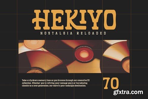 Zewkila - Retro Display Font XZ4C2PW