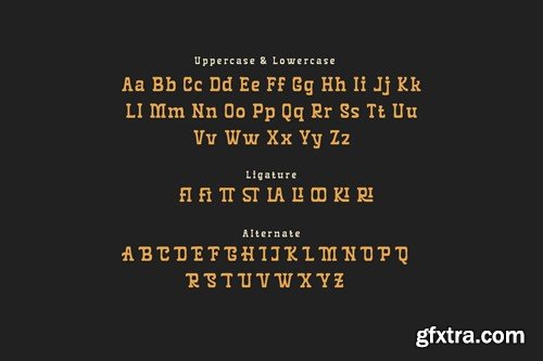 Zewkila - Retro Display Font XZ4C2PW