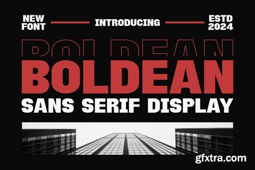 Boldean - Sans Serif Display YXFWJ3V
