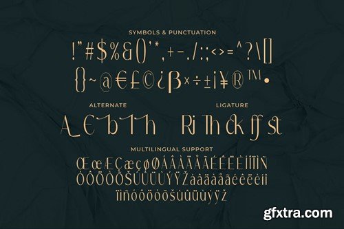 Riesborck - Unique Slim Sans Typeface FM3GEXL