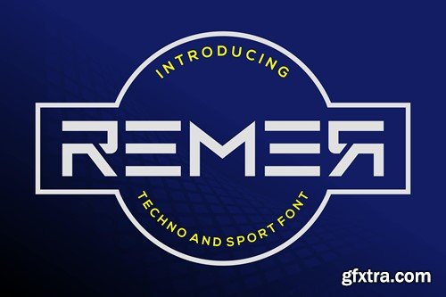 Remer - Techno And Sport Font 55VUN5X Remer - Techno And Sport Font 55VUN5X
