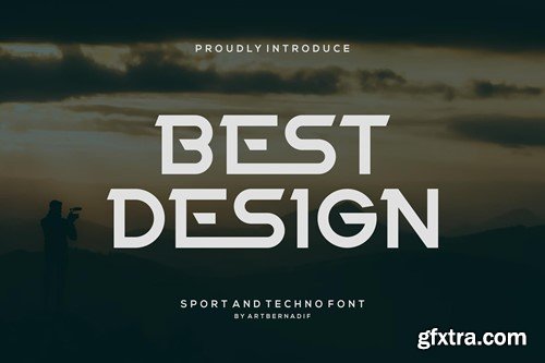 Best Design - Sport And Techno Font AP98U3Z