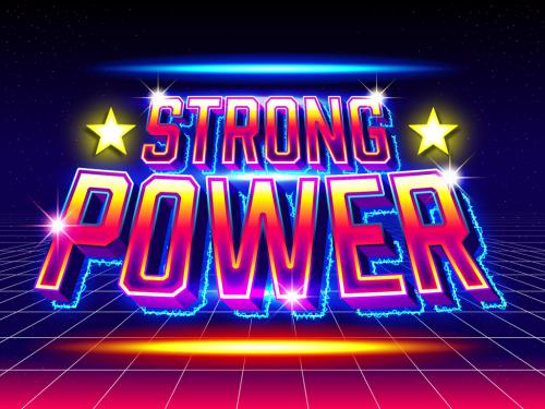 Electric Strong Power 3D Super Hero Text Effect