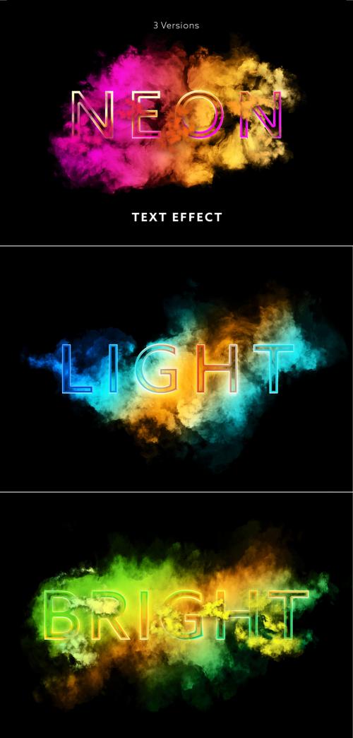 Cloudy Text Effect