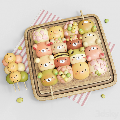 Delicious Japanese Dangos