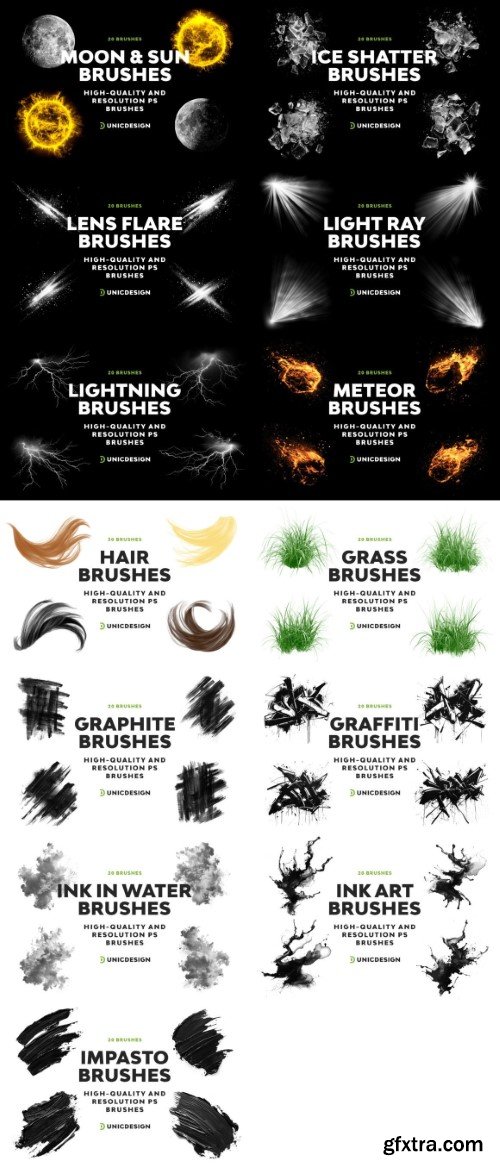 High Quality Photoshop Brushes Vol. 1