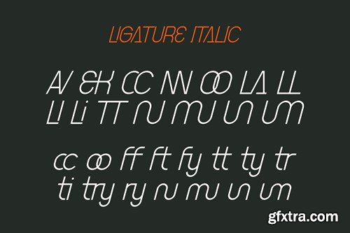 Getry LAbs - Modern Tech Font QG38LYE