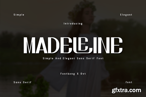 Madeleine - Simple and Elegant Sans Serif Font YU8Y43G