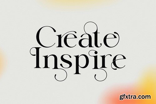 Mastin Elegant Serif Font Typeface Z6985UE