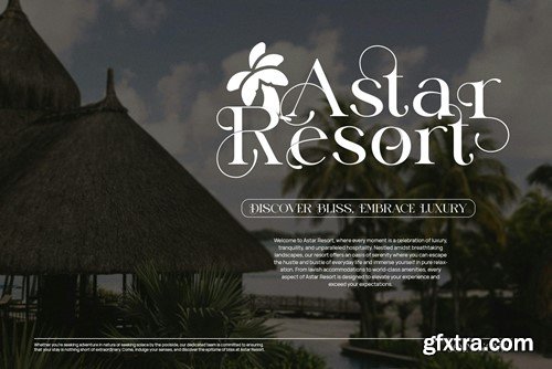 Mastin Elegant Serif Font Typeface Z6985UE