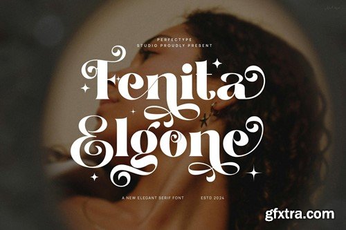 Fenita Elgone Elegant Serif Font Typeface 4BYNWPS