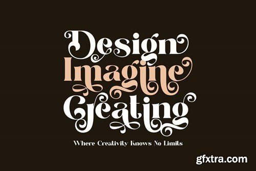 Fenita Elgone Elegant Serif Font Typeface 4BYNWPS