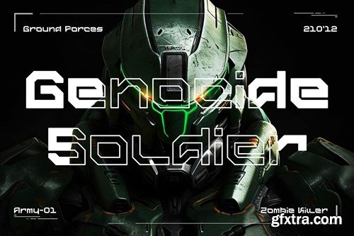 Cypher - Futuristic Font YAEXMKL