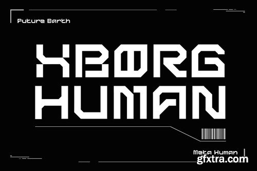 Cypher - Futuristic Font YAEXMKL