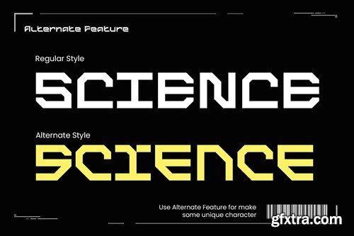 Cypher - Futuristic Font YAEXMKL