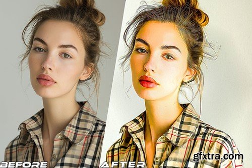 Painting Photoshop Action GNWK45V Painting Photoshop Action GNWK45V
