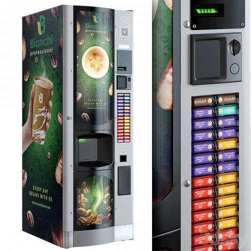 Coffee machine. Vending machine. Terminal. Bianchi
