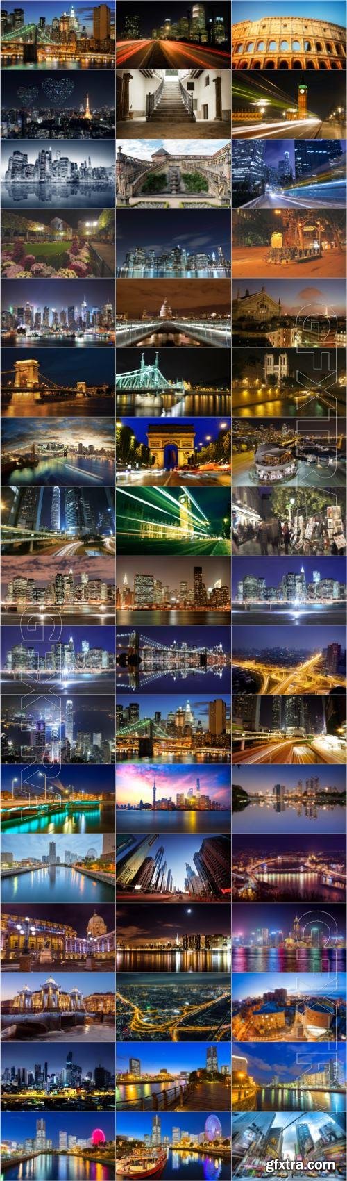 Countries and cities bundle stock photo 2