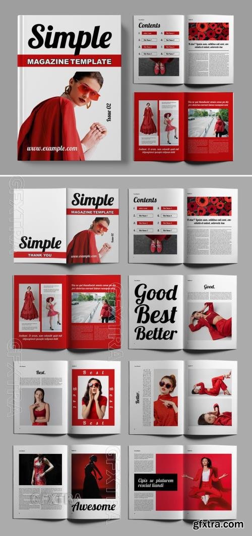 Fashion Magazine Template 757163766 Fashion Magazine Template 757163766