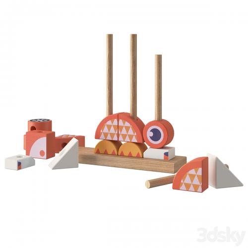 Fox Blocks Set