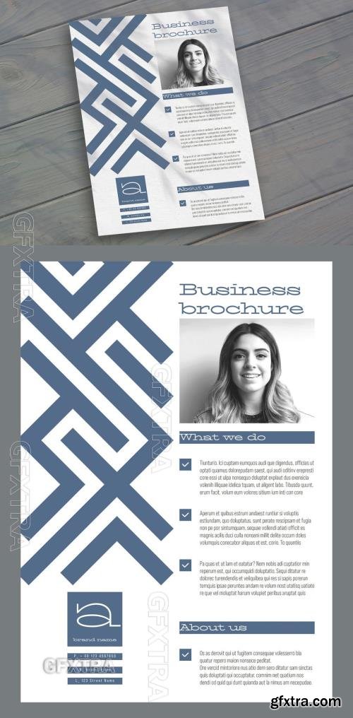 A4 Business Flyer Template Layout 758356065